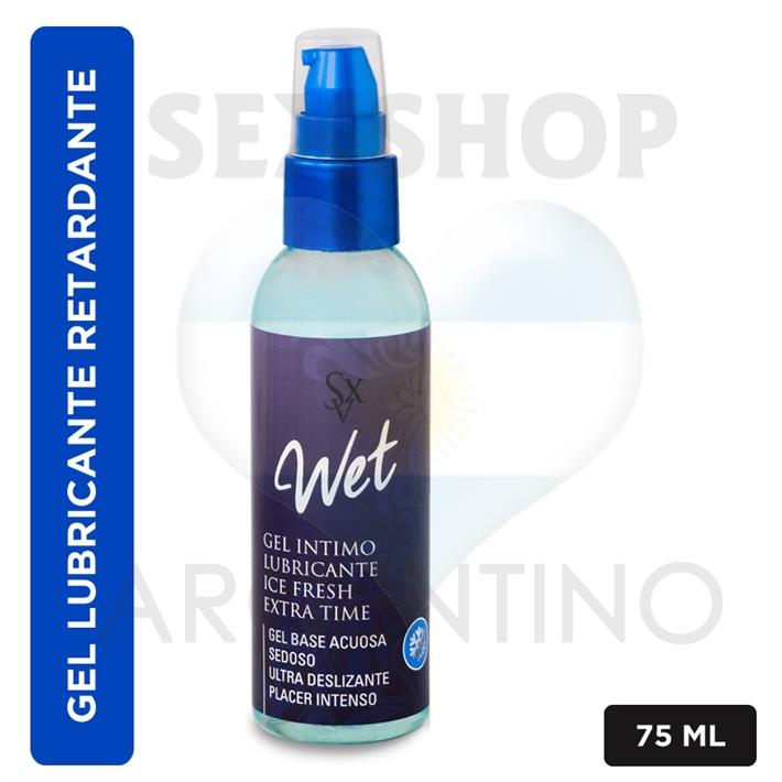 Wet gel lubricante Ice Fresh 75 ml